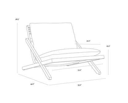 Sunpan Bari Lounge Chair
