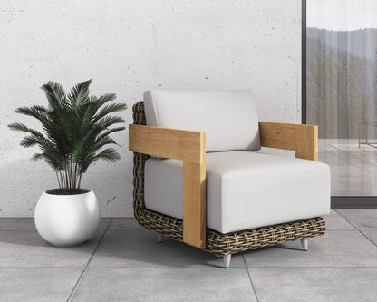 Sunpan Potenza Armchair Palazzo Cream