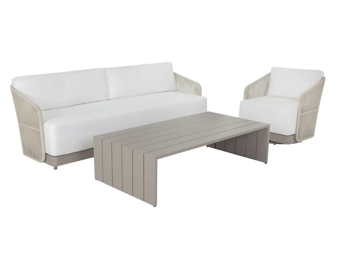 Sunpan Allariz Swivel Armchair