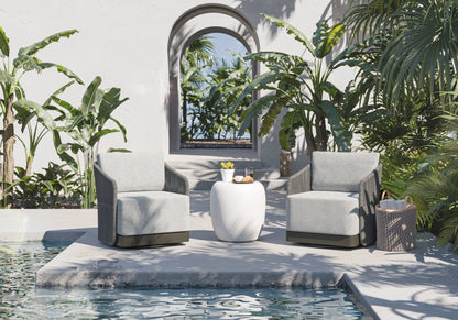 Sunpan Allariz Swivel Armchair