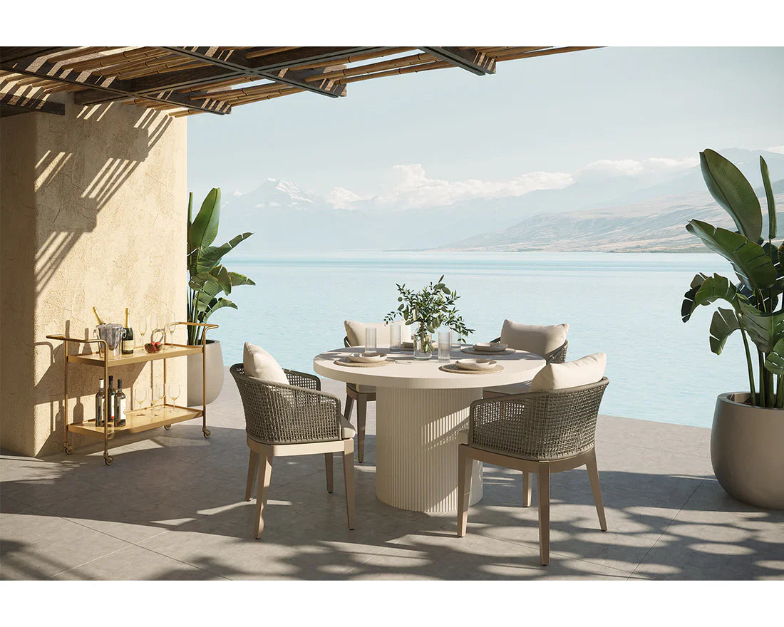 Sunpan Capri Dining Armchair