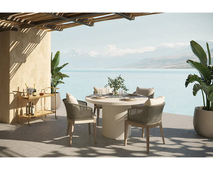 Sunpan Capri Dining Armchair