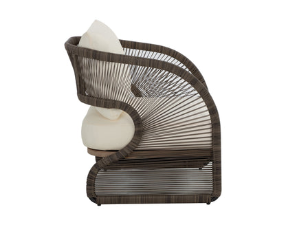 Sunpan Toulon Lounge Chair Stinson Cream