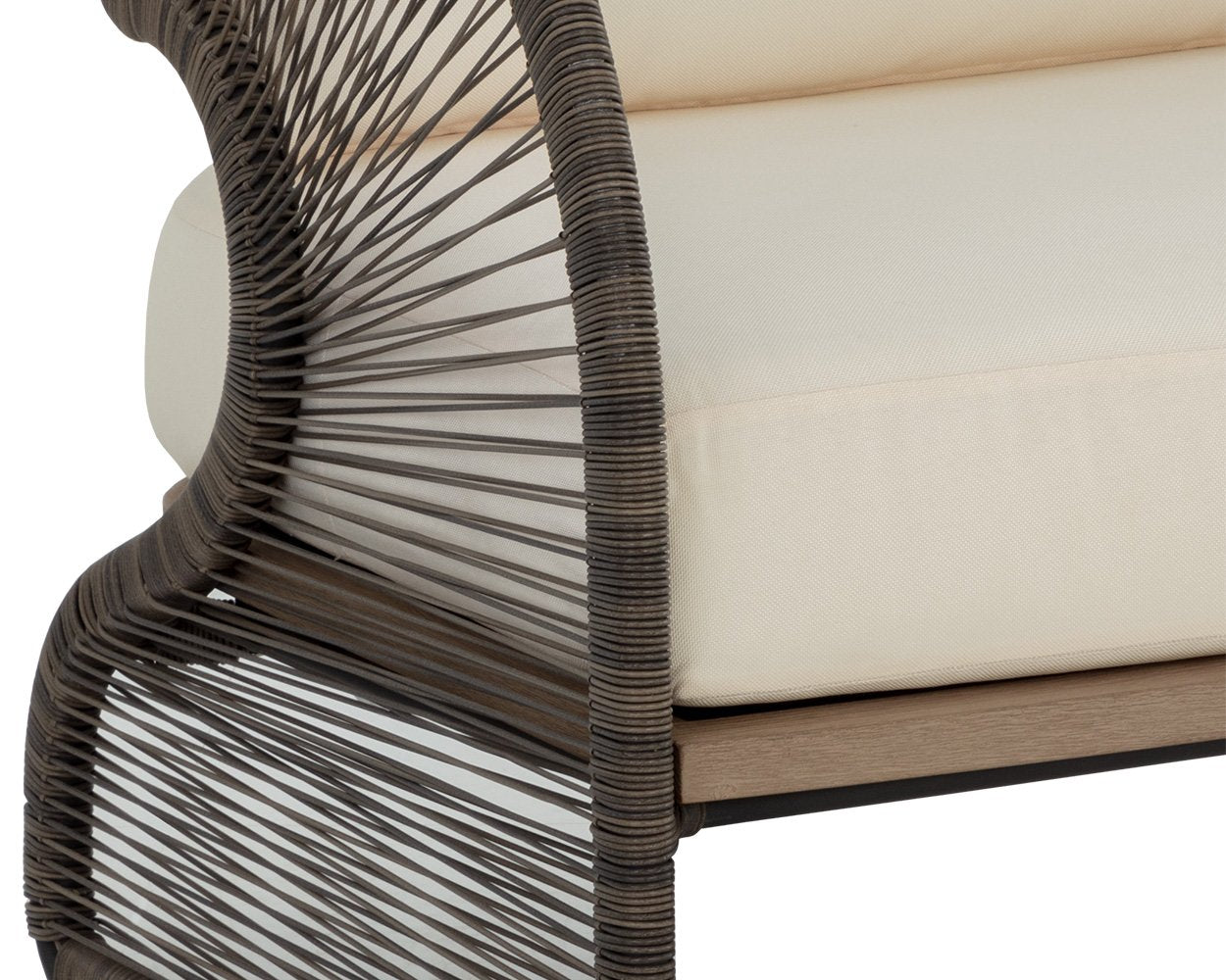 Sunpan Toulon Lounge Chair Stinson Cream