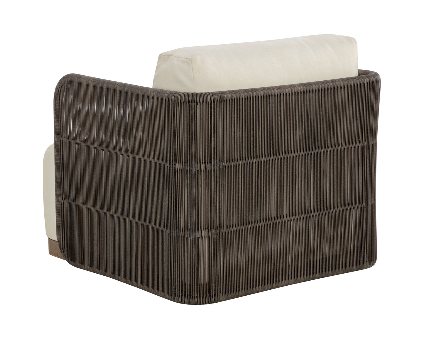 Sunpan Ravenna Swivel Armchair Stinson Cream
