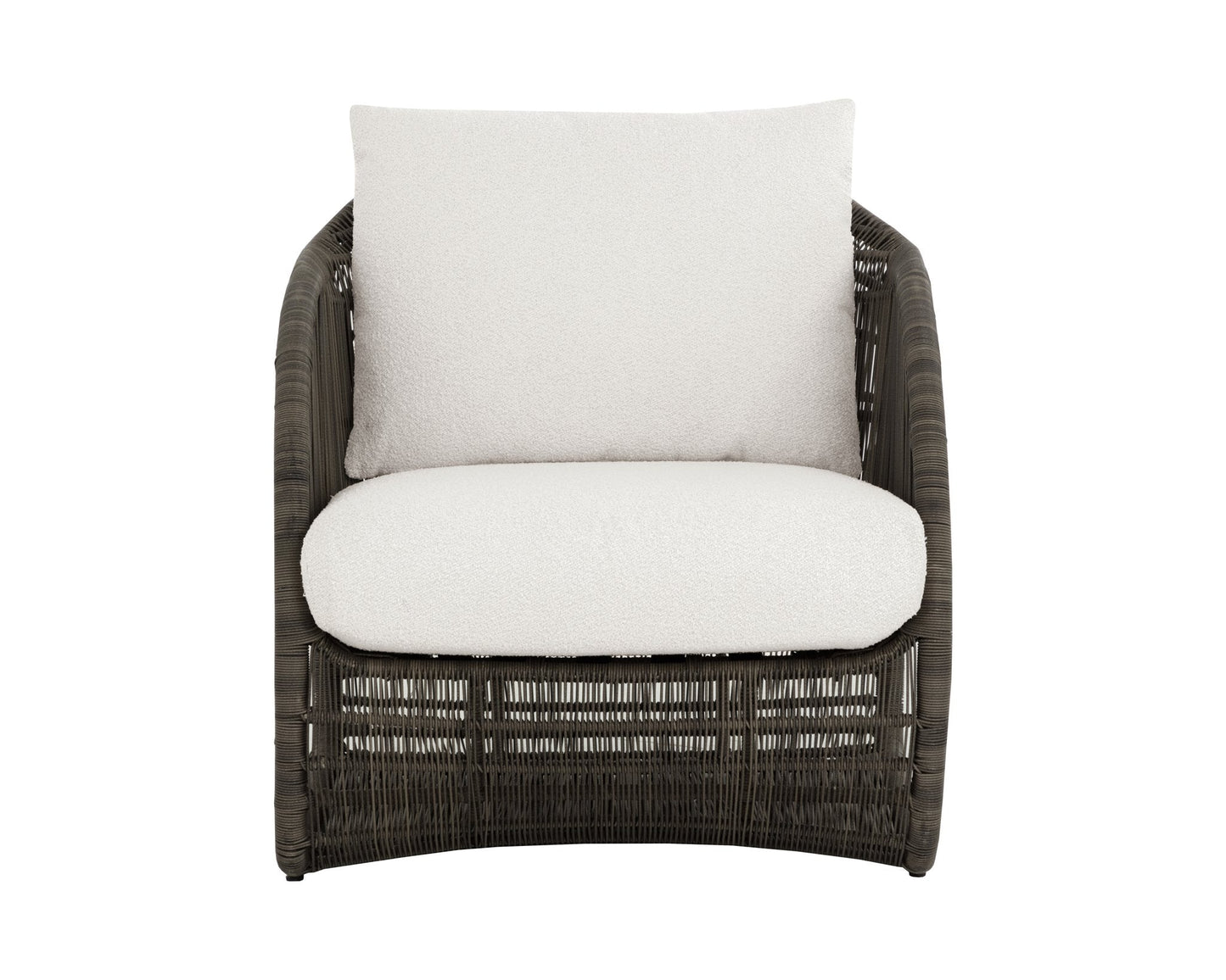 Sunpan Tulum Lounge Chair Louis Cream