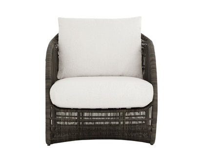 Sunpan Tulum Lounge Chair Louis Cream