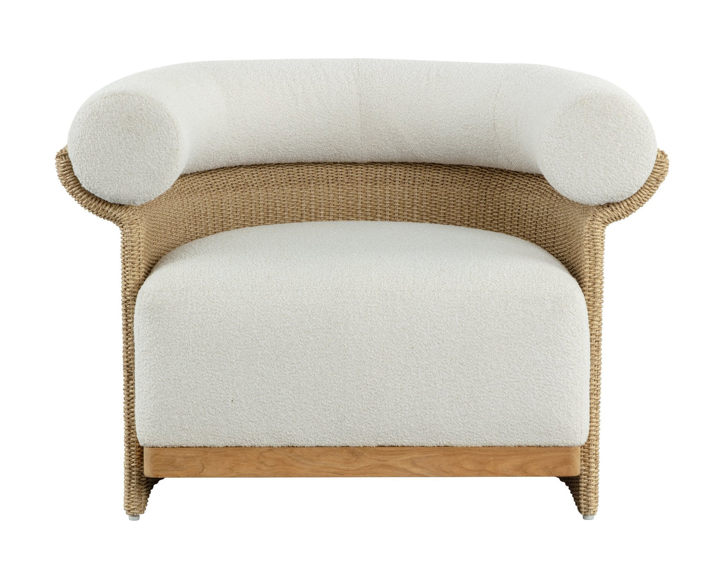 Sunpan Asos Lounge Chair Louis Cream