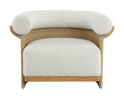 Sunpan Asos Lounge Chair Louis Cream