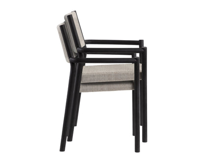 Sunpan Kavala Stackable Dining Armchair Set Of 2