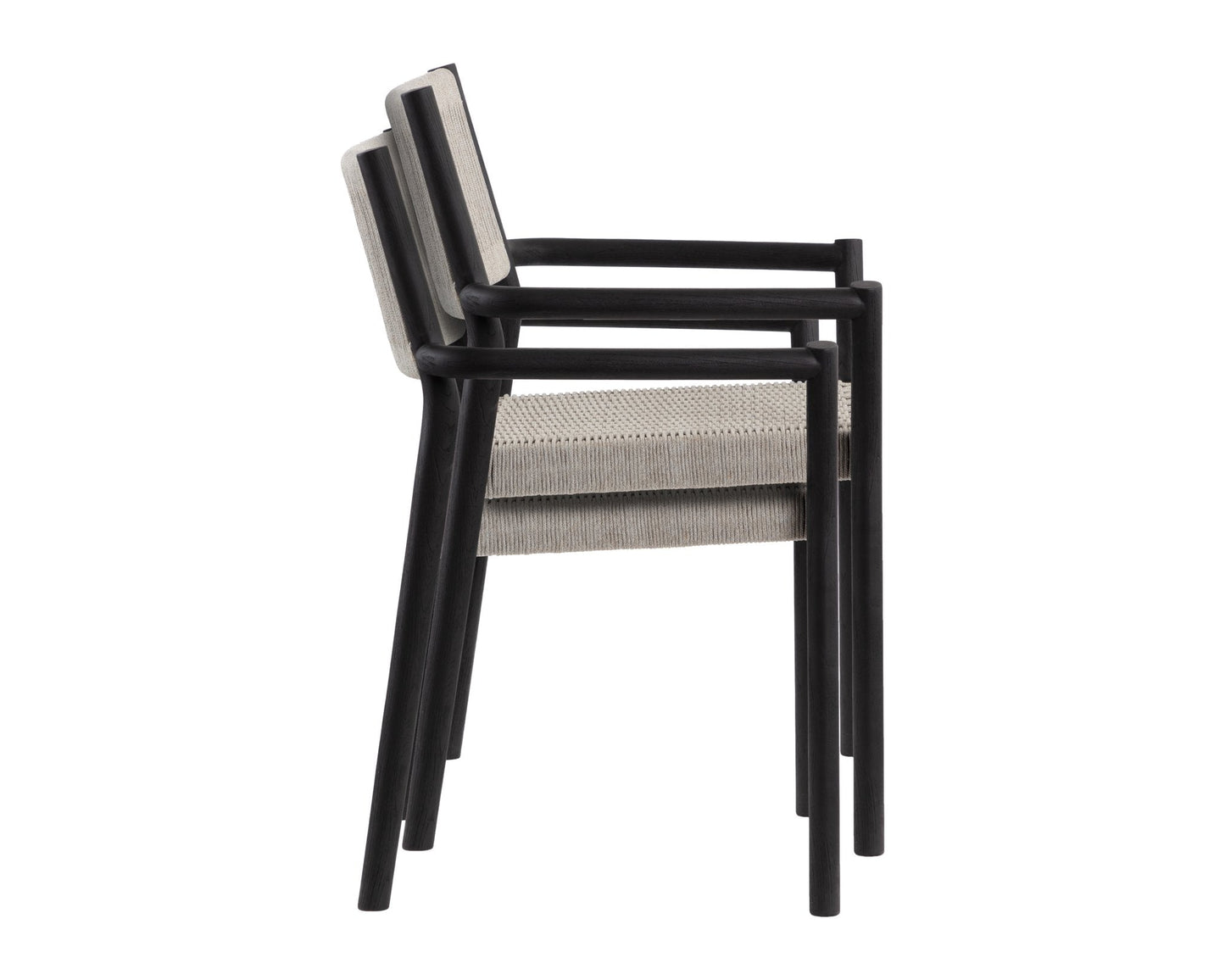 Sunpan Kavala Stackable Dining Armchair Set Of 2