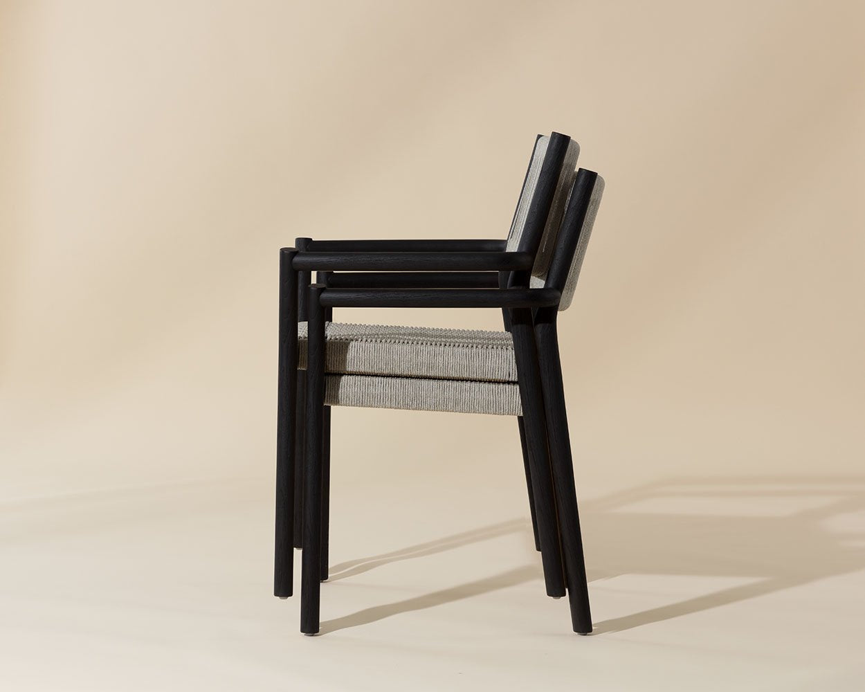 Sunpan Kavala Stackable Dining Armchair Set Of 2