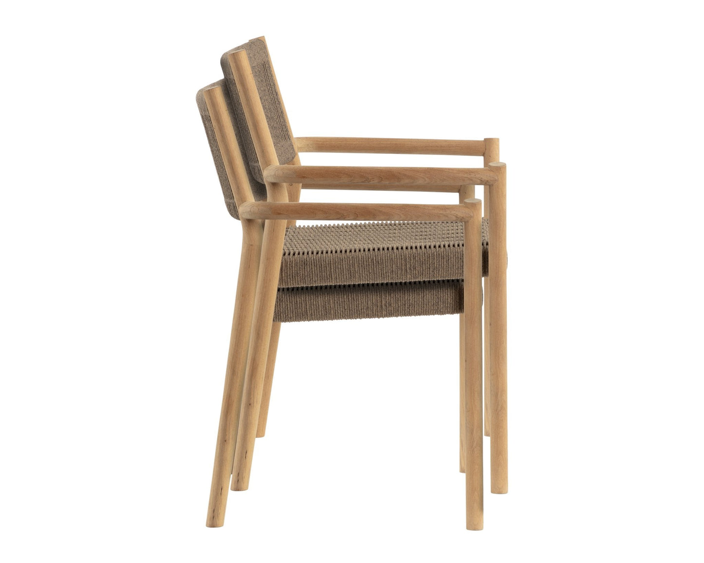 Sunpan Kavala Stackable Dining Armchair Set Of 2