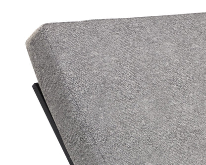 Sunpan Tavira Lounger Charcoal Lanikai Salt And Pepper