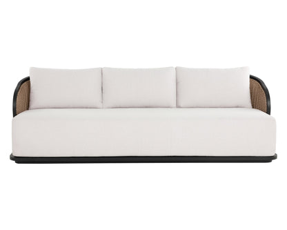 Sunpan Bora Sofa Louis Cream