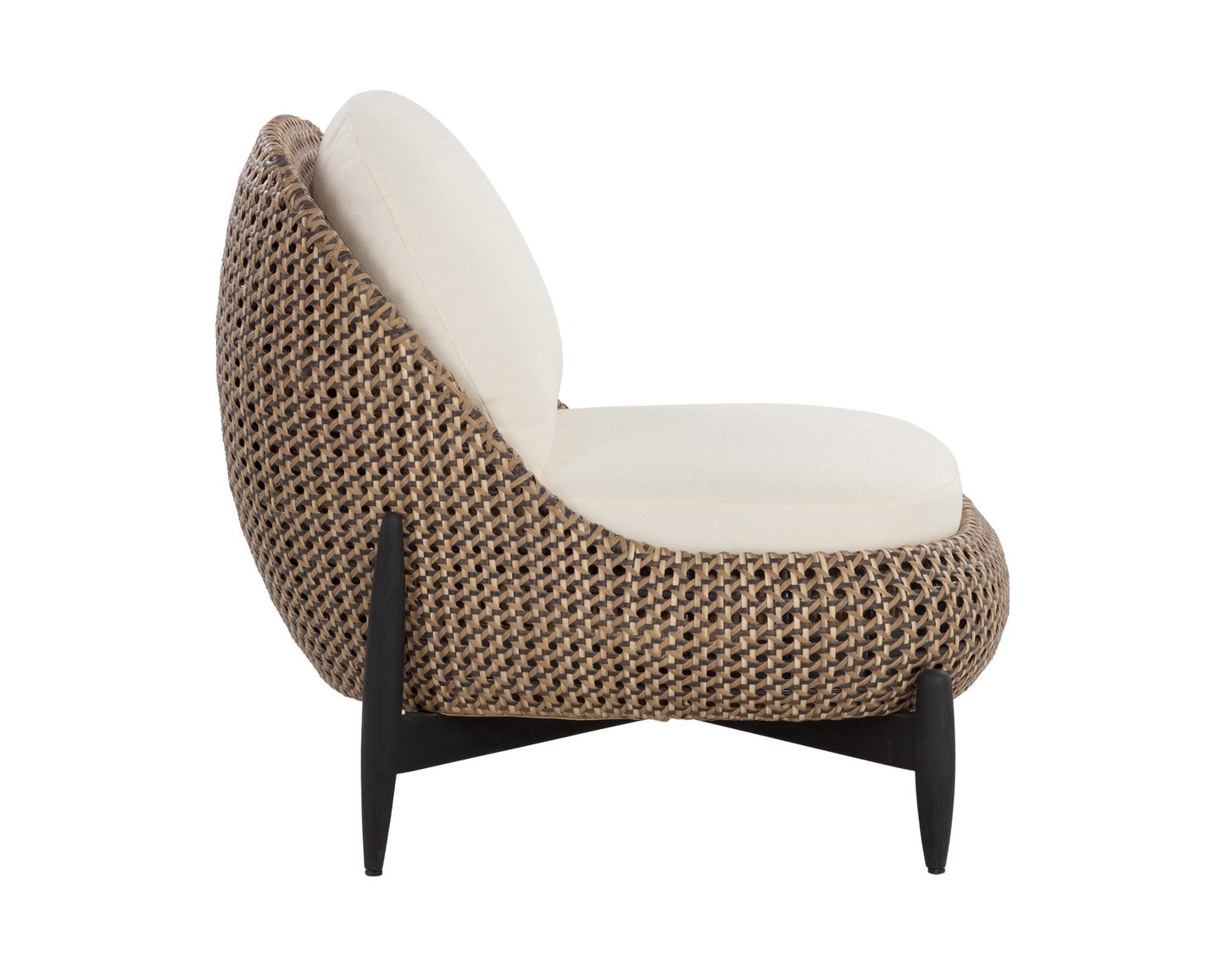 Sunpan Carilo Lounge Chair Stinson Cream