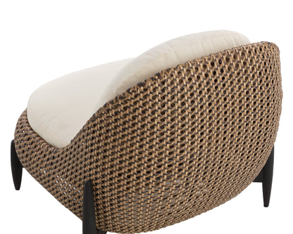 Sunpan Carilo Lounge Chair Stinson Cream