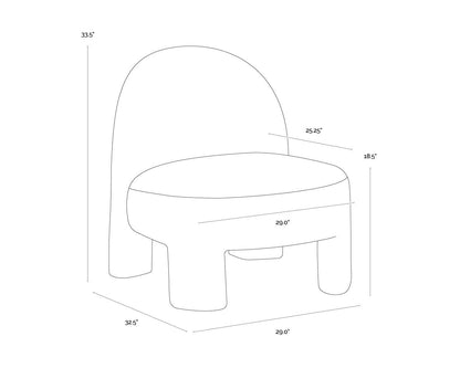 Sunpan Muros Lounge Chair
