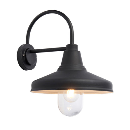 Farmhouse Outdoor Wall Light - Black
