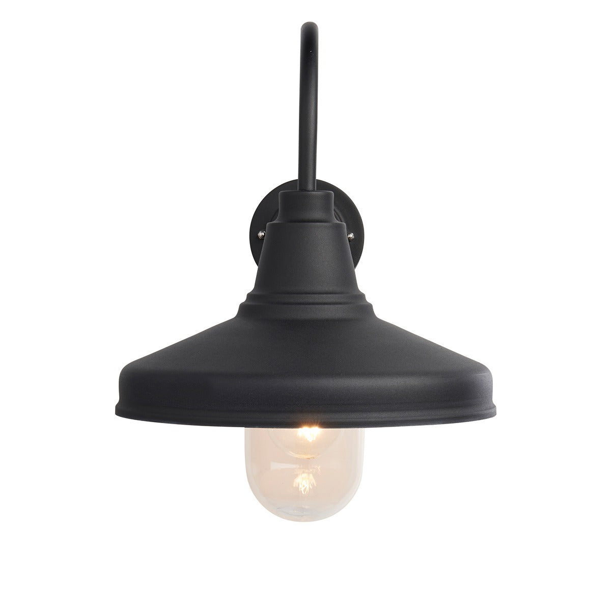 Farmhouse Outdoor Wall Light - Black