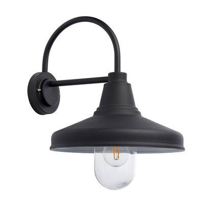 Farmhouse Outdoor Wall Light - Black