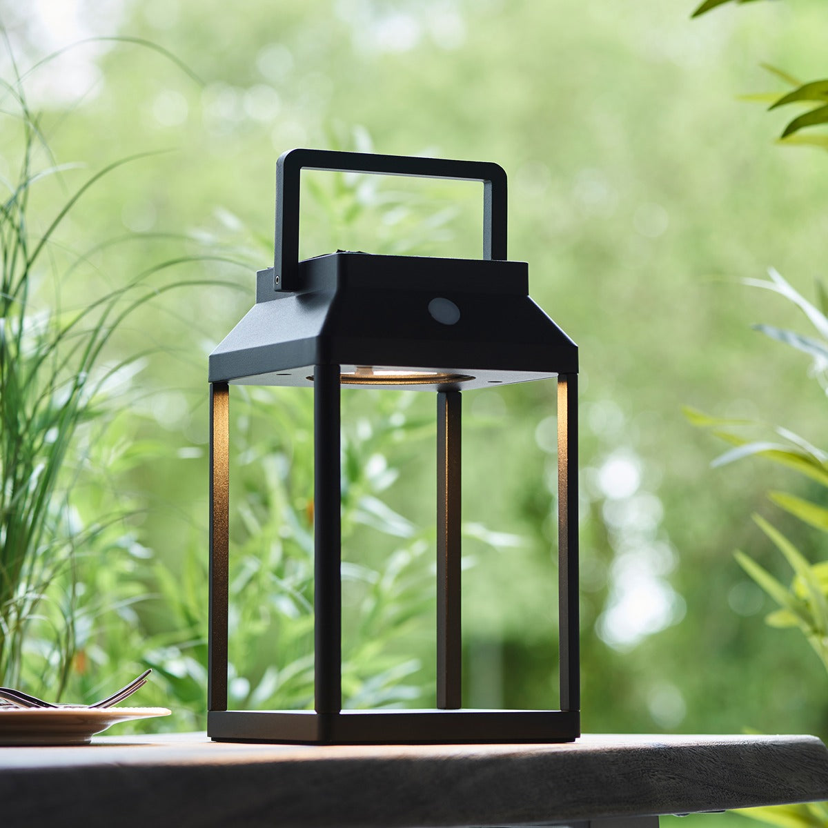 Linterna Outdoor Dimmable Table Lamp - Black