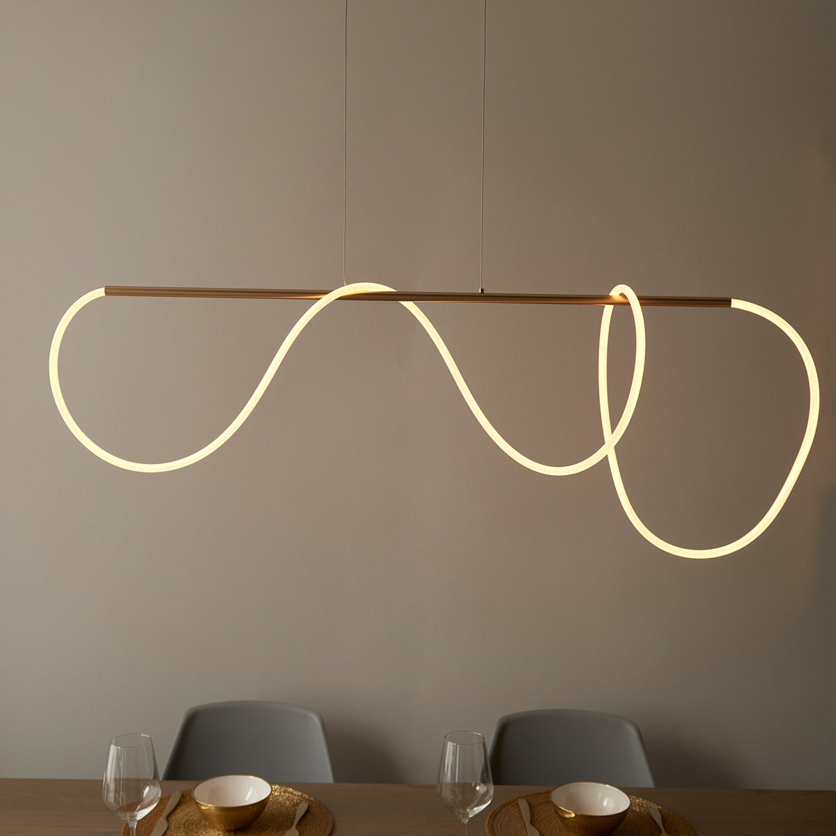 Attalea Pendant Light - Gold