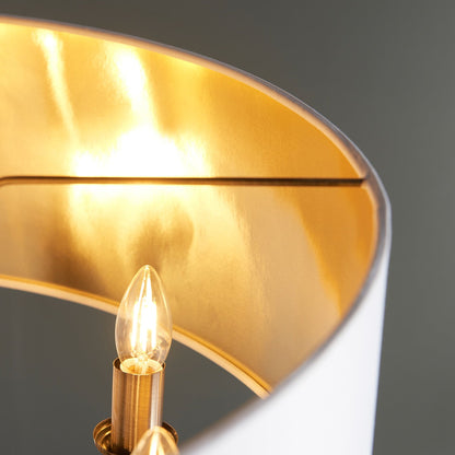 Highclere 8 Pendant Light - Antique Brass