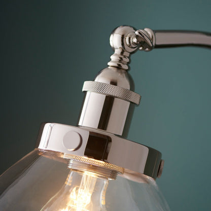 Hendon Floor Lamp - Bright Nickel