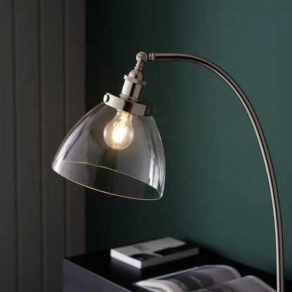 Hendon Floor Lamp - Bright Nickel