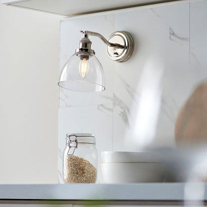 Hendon Wall Light - Bright Nickel