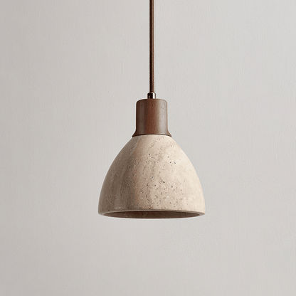 Mosha Travertine Pendant Light