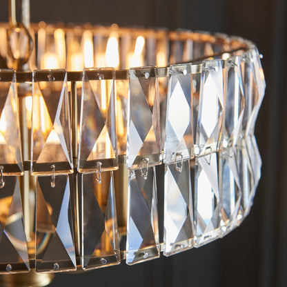 Clifton 3 Pendant Light - Antique Brass