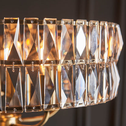 Clifton 5 Pendant Light - Antique Brass