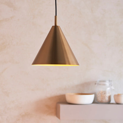 Cape Pendant Light - Antique Brass