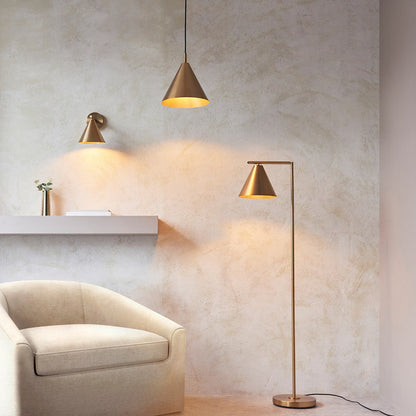 Cape Pendant Light - Antique Brass