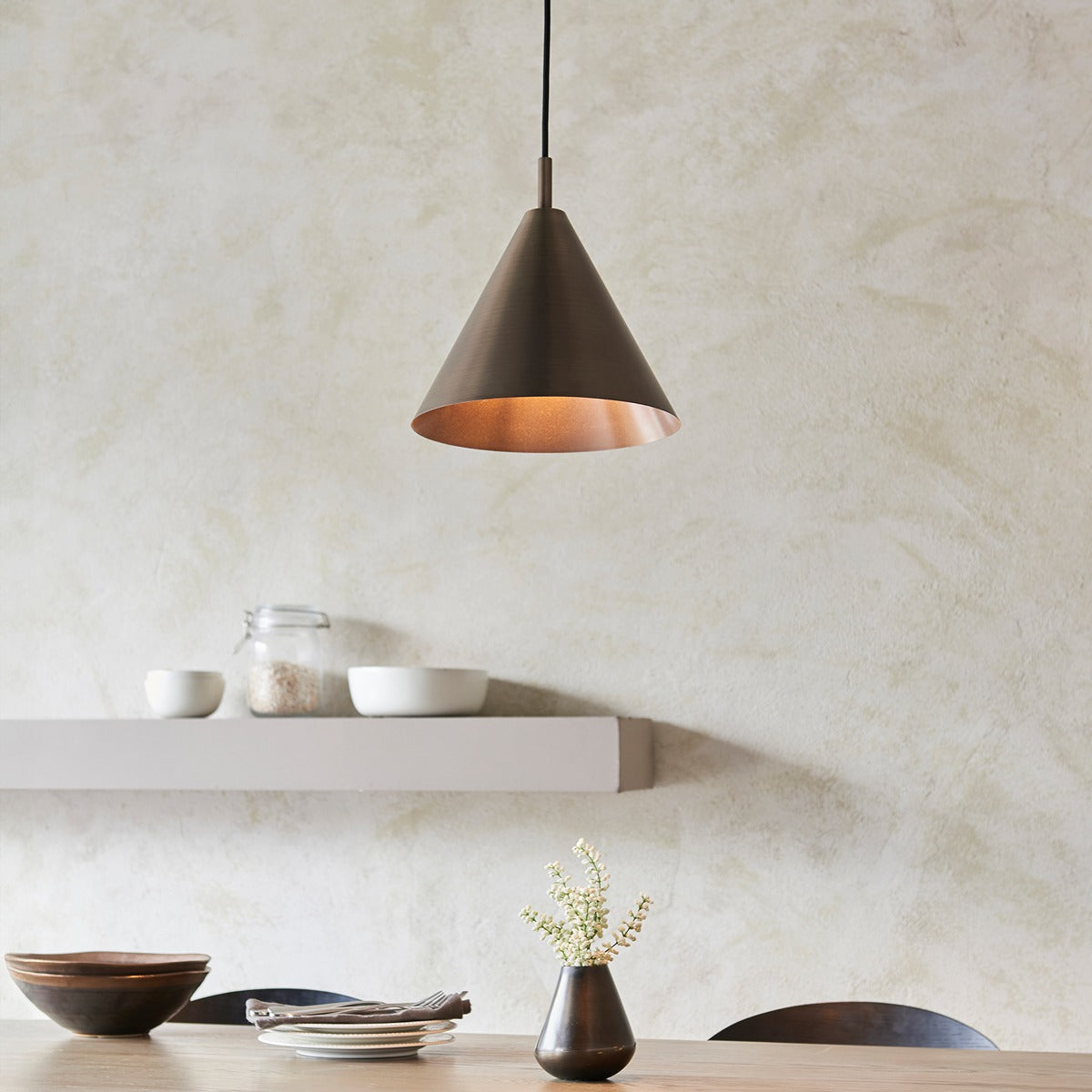 Cape Pendant Light - Antique Bronze