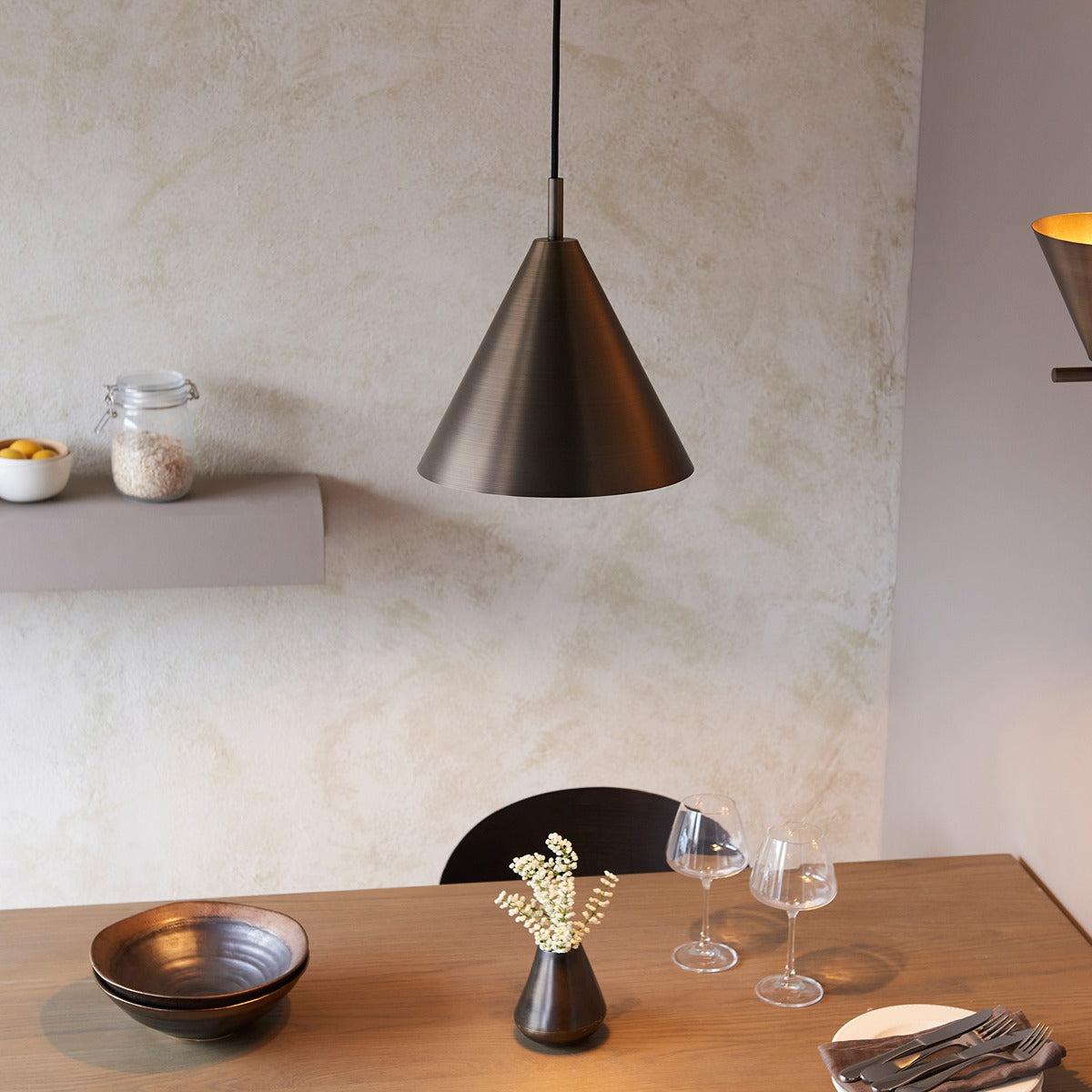 Cape Pendant Light - Antique Bronze