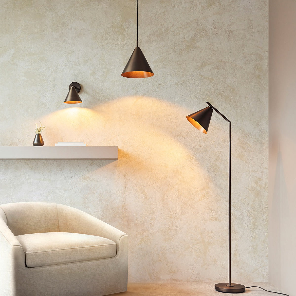 Cape Pendant Light - Antique Bronze