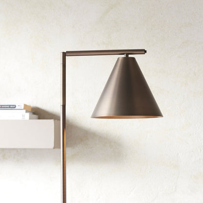Cape Floor Lamp - Antique Bronze