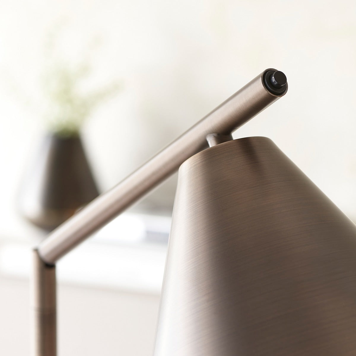 Cape Floor Lamp - Antique Bronze