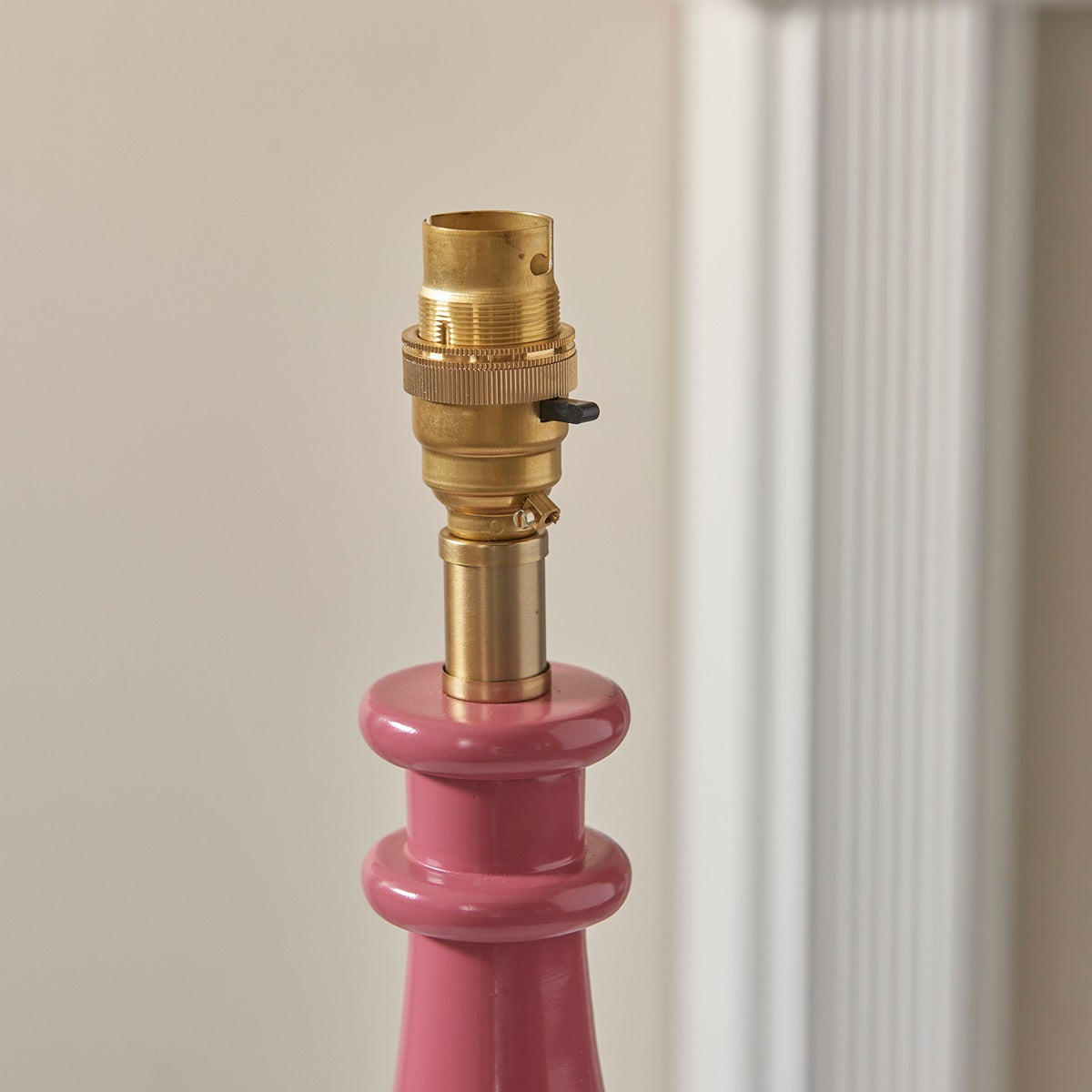 Laurel Table Lamp - Pink Clay