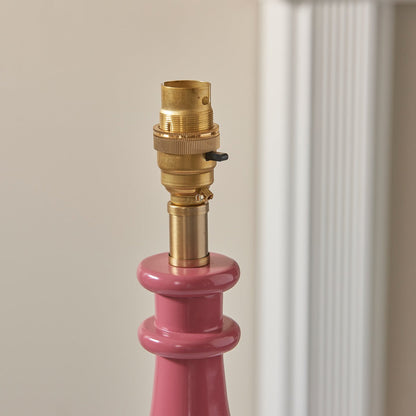 Laurel Table Lamp - Pink Clay