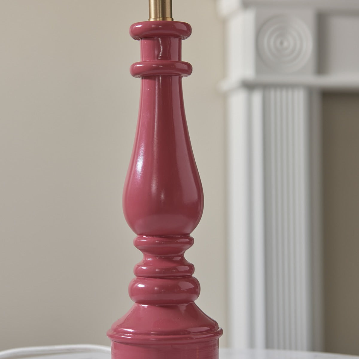 Laurel Table Lamp - Pink Clay
