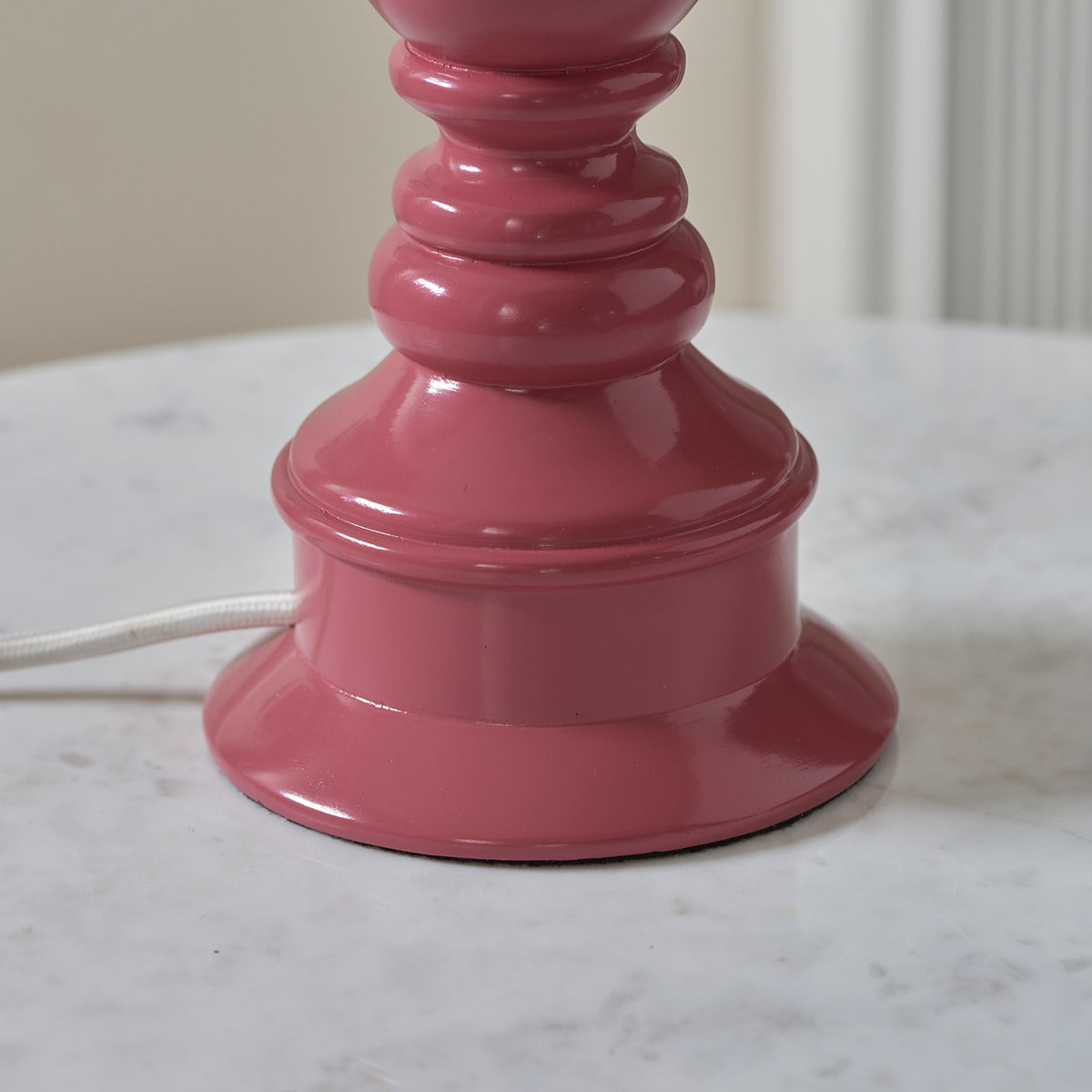 Laurel Table Lamp - Pink Clay