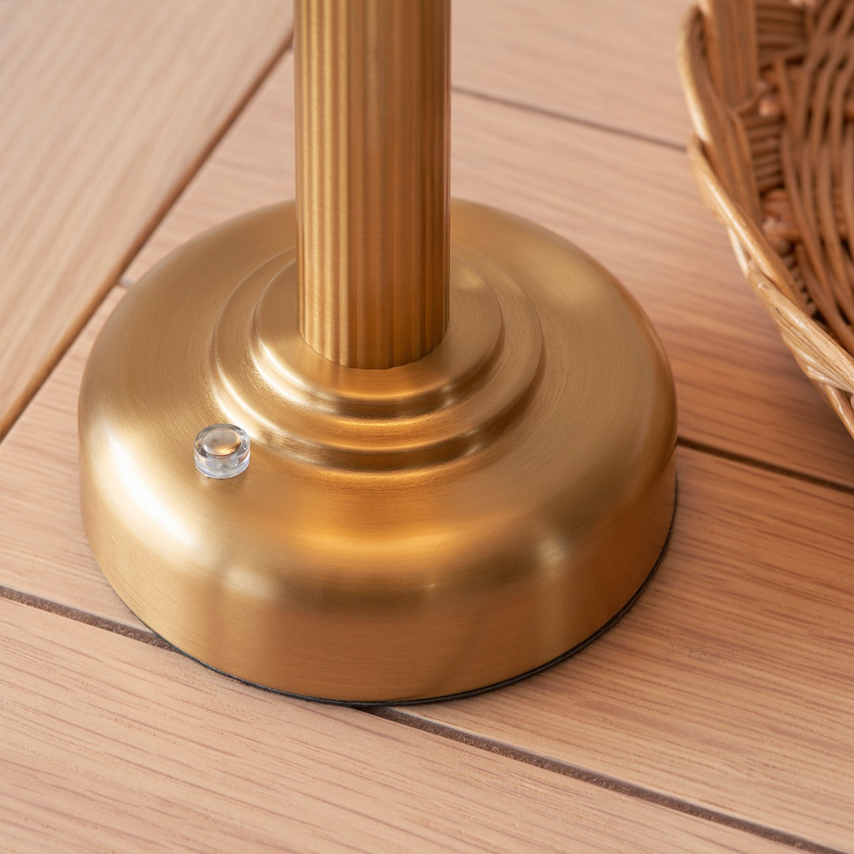 Birden Rechargeable Table Lamp - Warm Brass