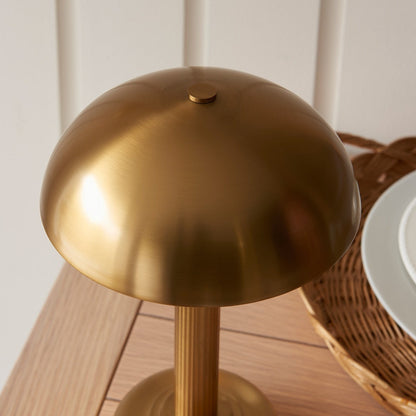 Birden Rechargeable Table Lamp - Warm Brass