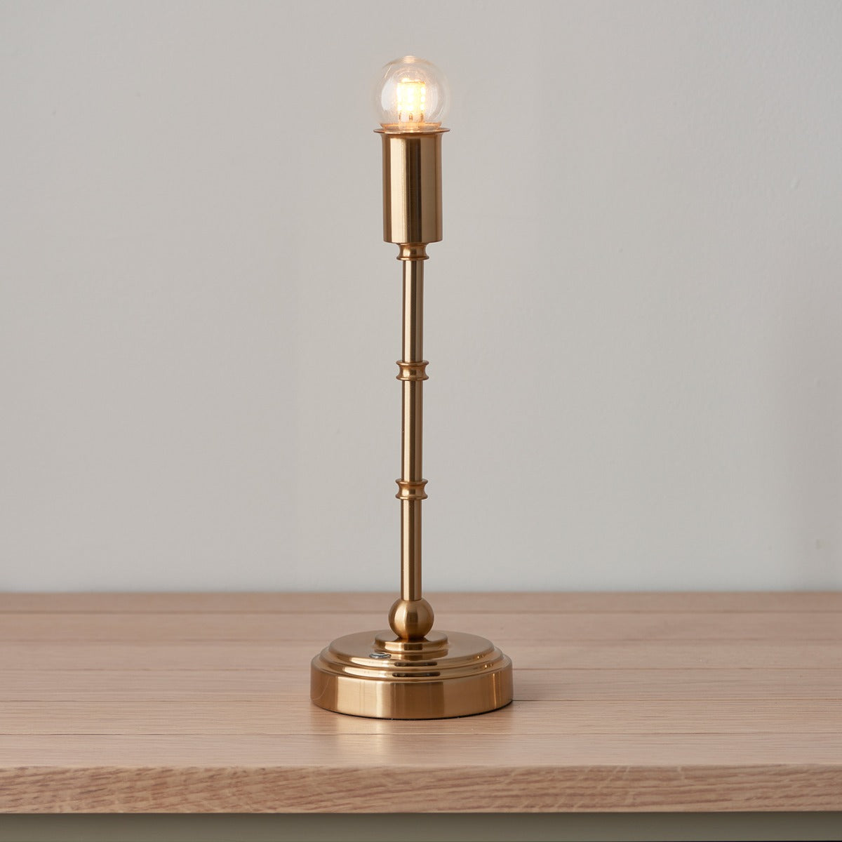 Barlow Rechargeable Table Lamp - Brushed Aged Brass