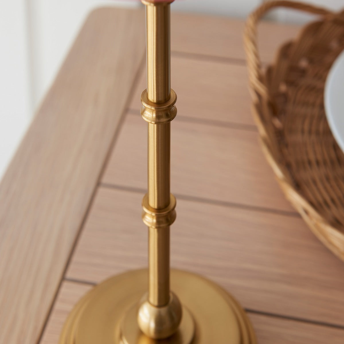 Barlow Rechargeable Table Lamp - Brushed Aged Brass