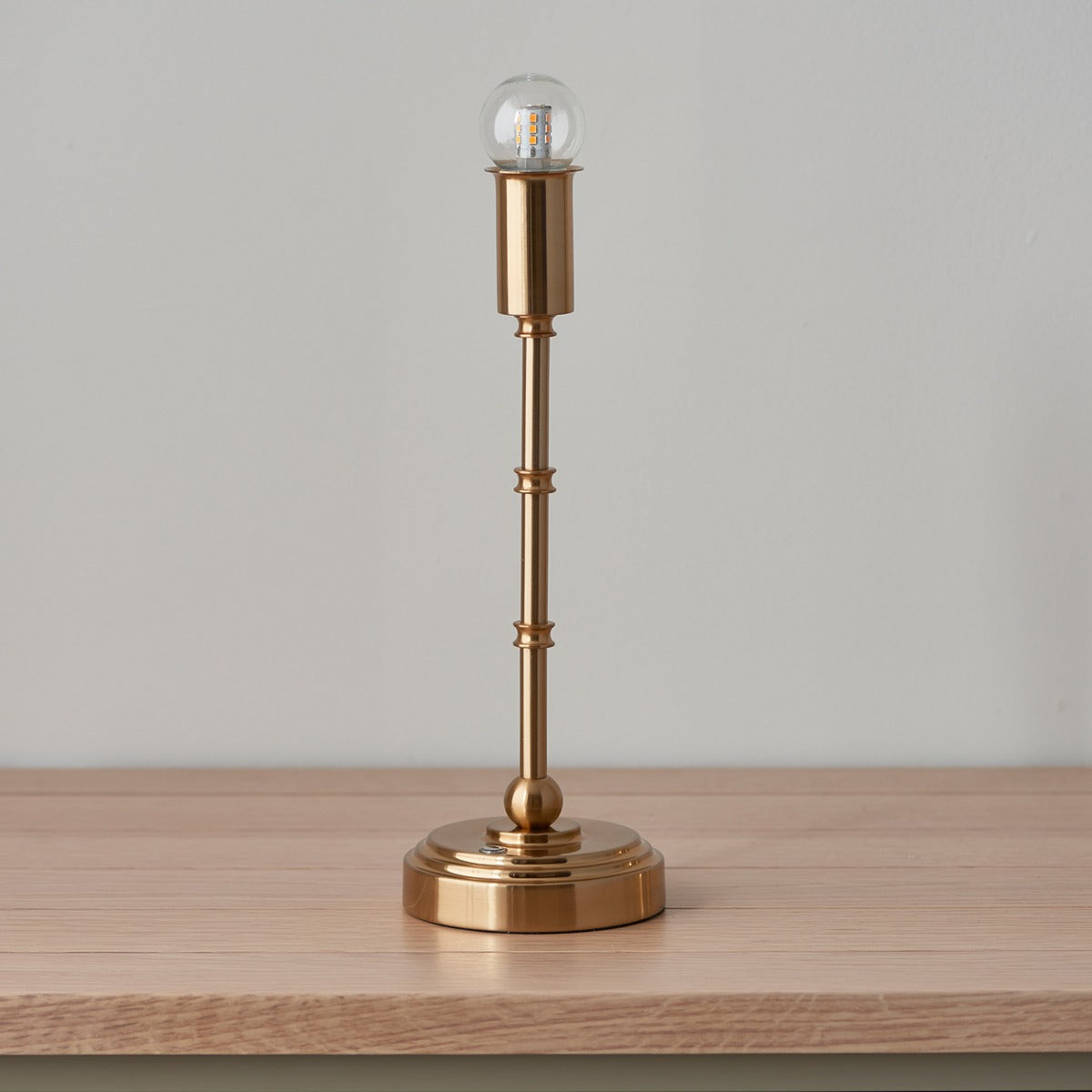 Barlow Rechargeable Table Lamp - Brushed Aged Brass